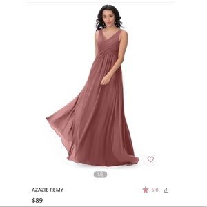 Azazie Remy Dress Desert Rose A8